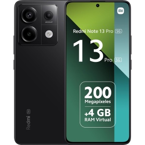 Xiaomi Redmi Note 13 PRO 5G + 4G LTE (256 GB + 8 GB) 6.67 pulgadas, 200 MP Triple
